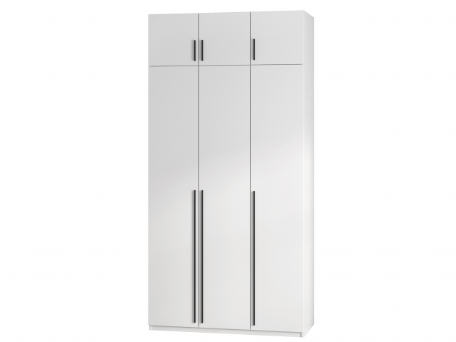 Шкаф "Лаура 3-А", цвет белый
