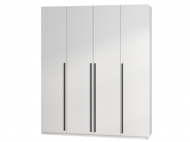 Шкаф "Лаура 4", цвет белый