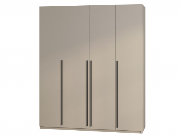 Шкаф "Лаура 4", цвет грейдж