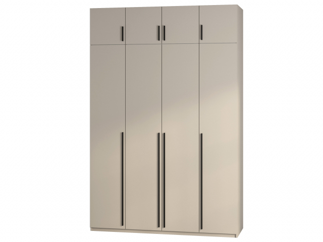 Шкаф "Лаура 4-А", цвет грейдж