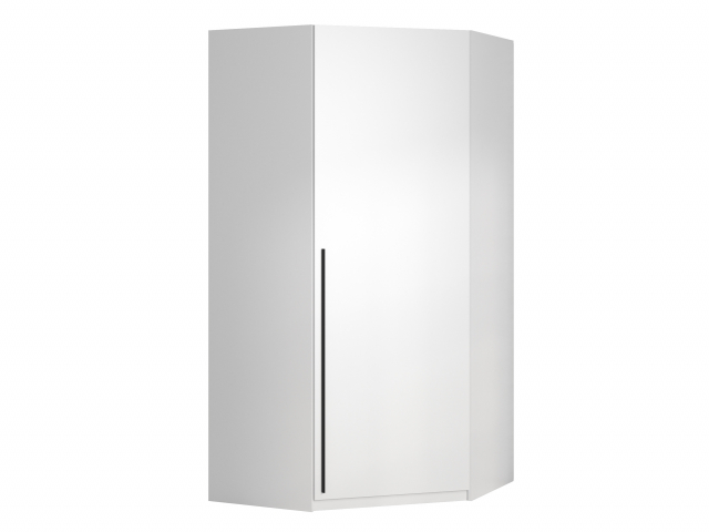 Шкаф угловой "Лаура" 1000, цвет белый