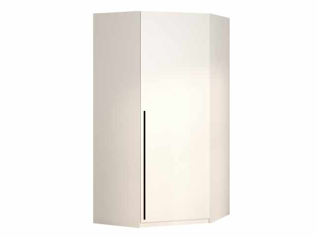 Шкаф угловой "Лаура" 1000, цвет перламутр