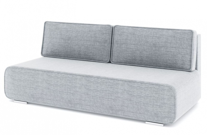 Диван-кровать "Лаки" рогожка Дрим Лайт Грей