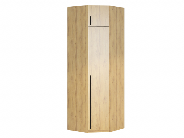 Шкаф угловой "Лаура" 800-А, цвет дуб вотан