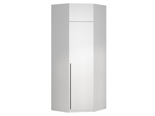 Шкаф угловой "Лаура" 900-А ПУШ, цвет белый