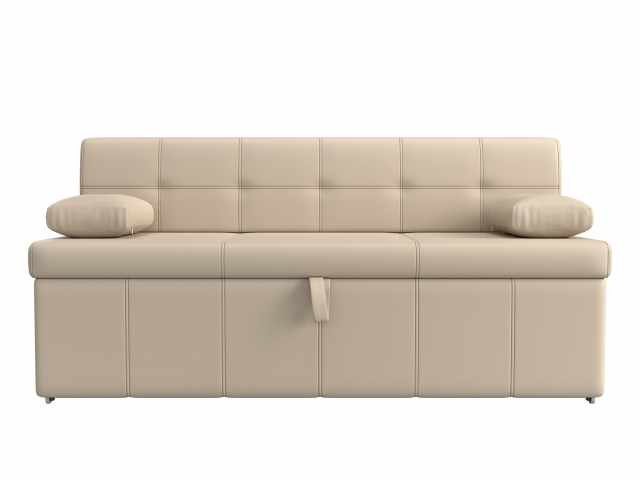 Кухонный диван "Лео" бежевая экокожа, 28657