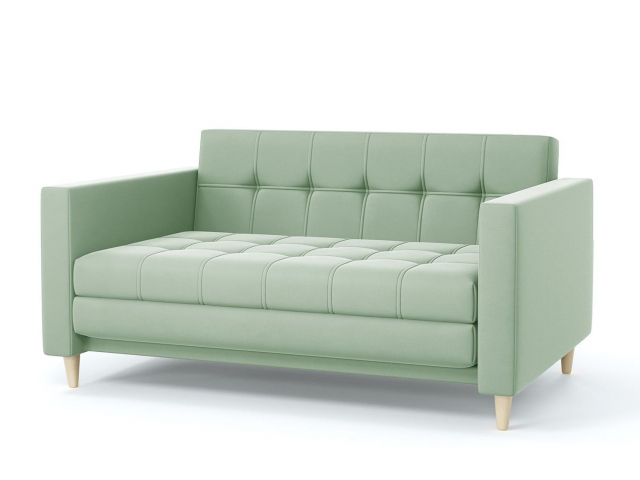 Диван-кровать "Квадро" велюр Зара Минт 14