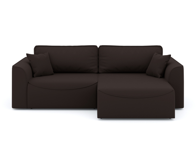 Угловой диван-кровать "Рафаэль" велюр Зара Биттэ 24