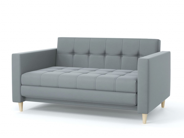 Диван-кровать "Квадро" велюр Зара Маус 12