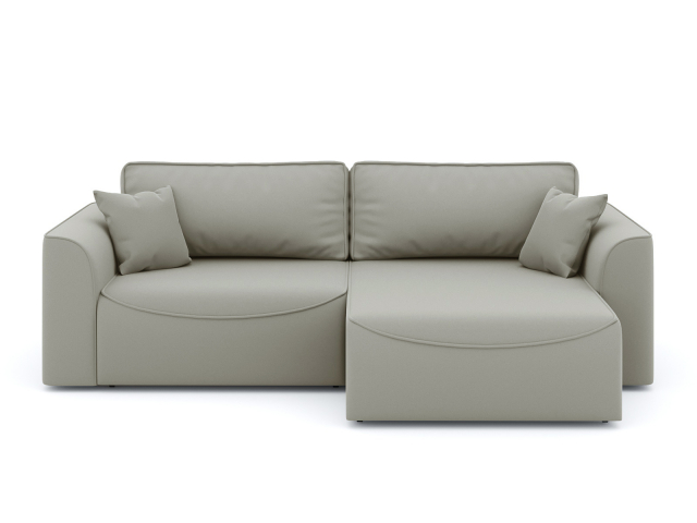 Угловой диван-кровать "Рафаэль" велюр Зара Лайт 04