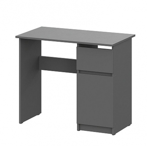 Стол письменный "Денвер" 0,9 графит серый
