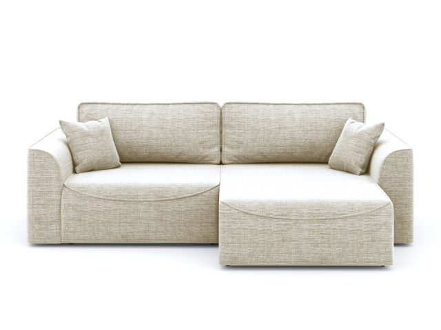 Угловой диван-кровать "Рафаэль" рогожка Дрим Беж