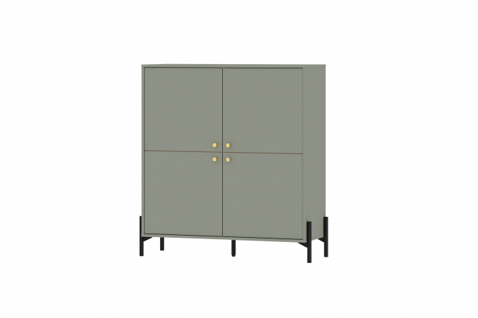 Тумба "Нуар" НМ 011.26, Хаки