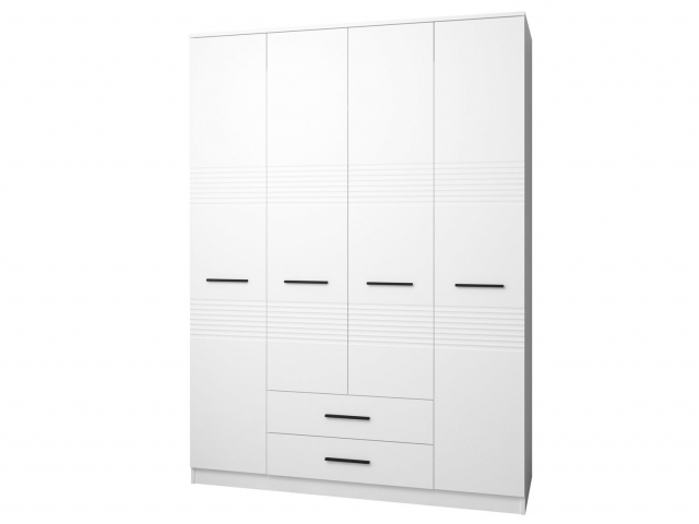 Шкаф четырехстворчатый "Меридиан Ч2-Ф2"