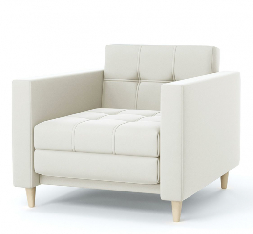 Кресло-кровать "Квадро" велюр Зара Крим 02