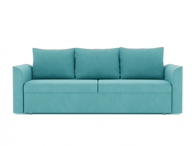 Диван-кровать "Эрдинг", велюр Зара Азур 48