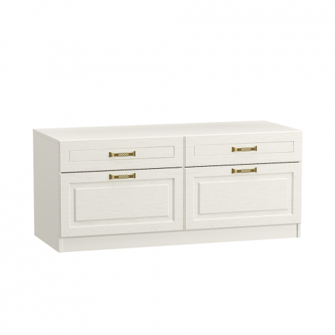 Тумба "Ливерпуль", белый/ясень ваниль