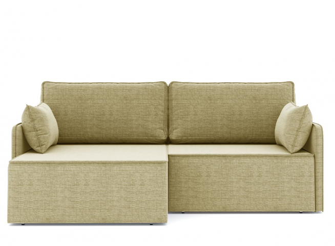 Угловой диван-кровать "Блюм" рогожка Дрим Дарк Беж