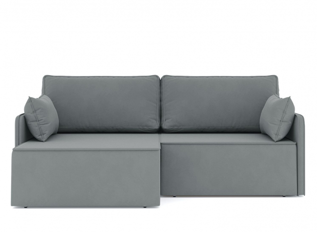 Угловой диван-кровать "Блюм" велюр Зара Графит 32