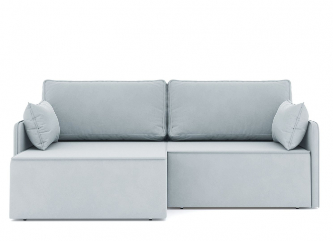 Угловой диван-кровать "Блюм" велюр Зара Айс 50