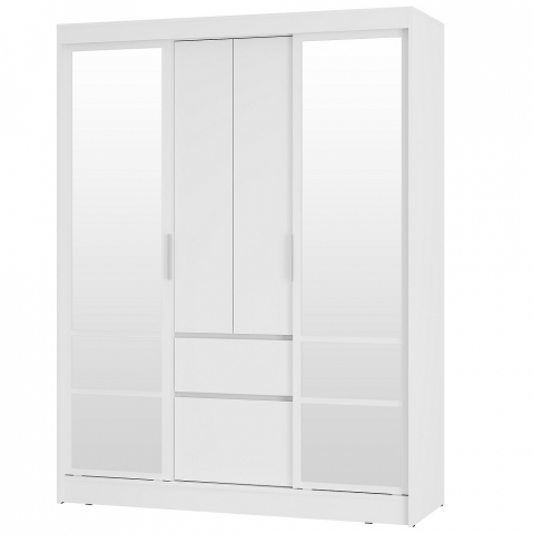 Шкаф-купе "Симпл" ШКК-06, белый
