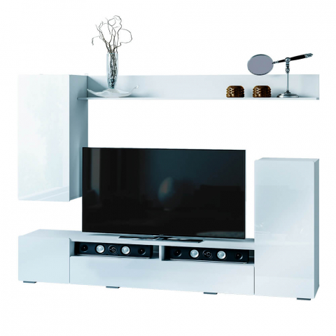 Гостиная "Диаманд",секция центральная, белый