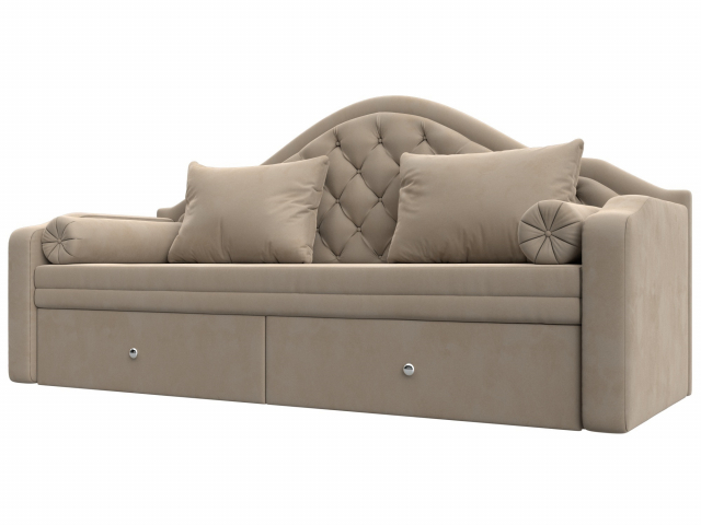 Софа "Сойер" бежевый велюр, 100573