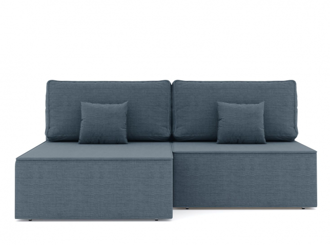Угловой диван-кровать "Блюм Некст" рогожка Дрим Блю