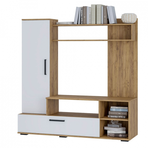 Гостиная "Евро 2" крафт/белый