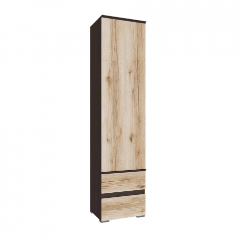 Шкаф-пенал "Плейона", венге/дуб делано