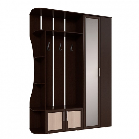 Прихожая "Ксения - 1", венге/лоредо