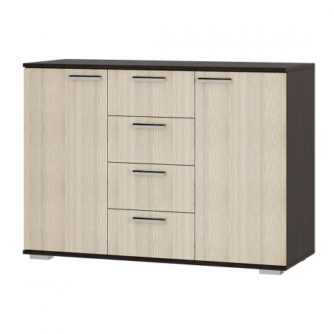 Комод "Стандарт-2 NEW (НЬЮ)" венге/лоредо