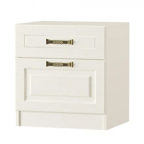 Тумба 08.146 "Ливерпуль", белый/ясень ваниль