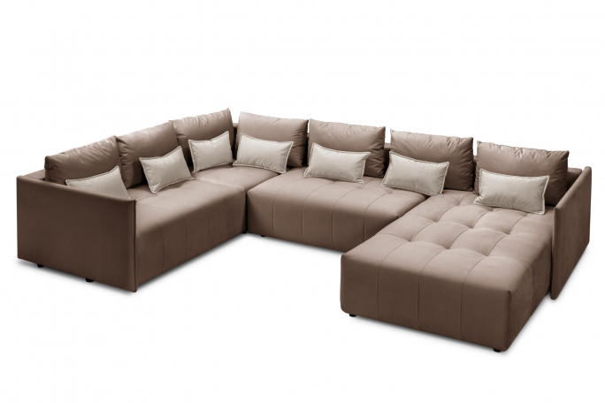 П-образный диван-кровать "Чилетти" еврокнижка