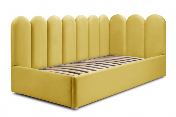 Кровать "Мия" микровелюр Dakota (Дакота) 15