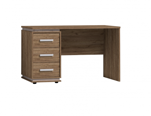 Стол письменный "Натура 84", дуб табачный craft (крафт)/мокко