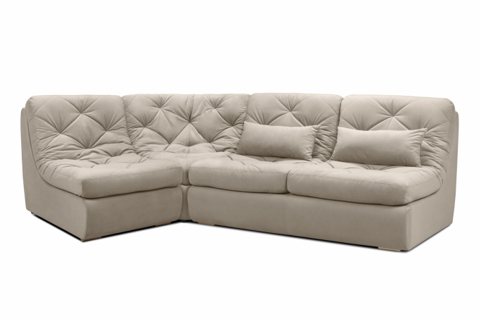 Угловой модульный диван-кровать "Борнео" велюр Velutto (Велутто) 18