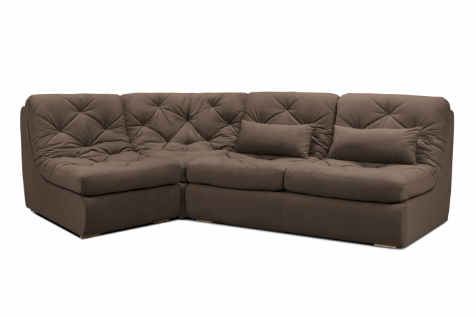 Угловой модульный диван-кровать "Борнео" велюр Velutto (Велутто) 23