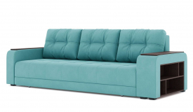 Двуспальный диван-кровать "милан" велюр зара азур 48