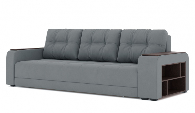 Диван-кровать "Милан" велюр Зара Графит 32