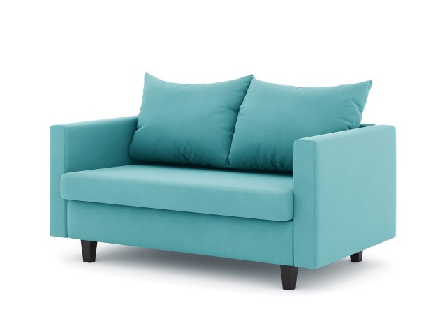 Диван прямой "Балко" велюр Зара Азур 48