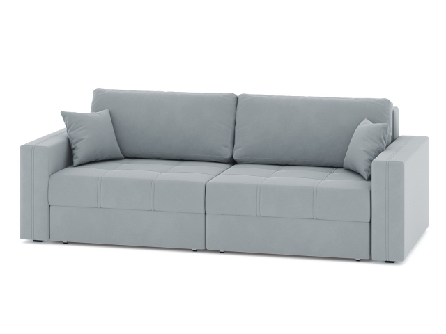 Диван-кровать "Брест" еврокнижка, велюр Зара Стил 52