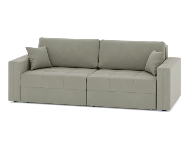 Диван-кровать "Брест" еврокнижка, велюр Зара Лайт 04