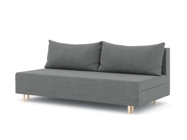 Диван-кровать "Mille (Милле) Смайл" без подлокотников, рогожка Дрим Люкс 11