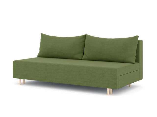 Диван-кровать "Mille (Милле) Смайл" без подлокотников, рогожка Дрим Люкс 23