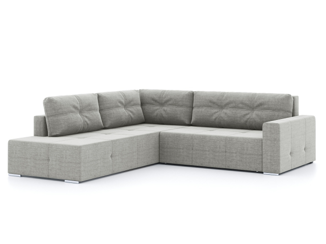 Угловой диван-кровать "Леос" еврокнижка, рогожка Дрим Люкс 2