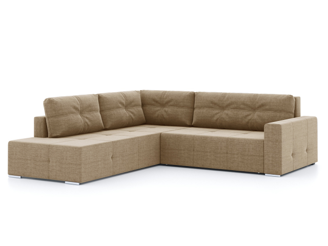 Угловой диван-кровать "Леос" еврокнижка, рогожка Дрим Люкс 6