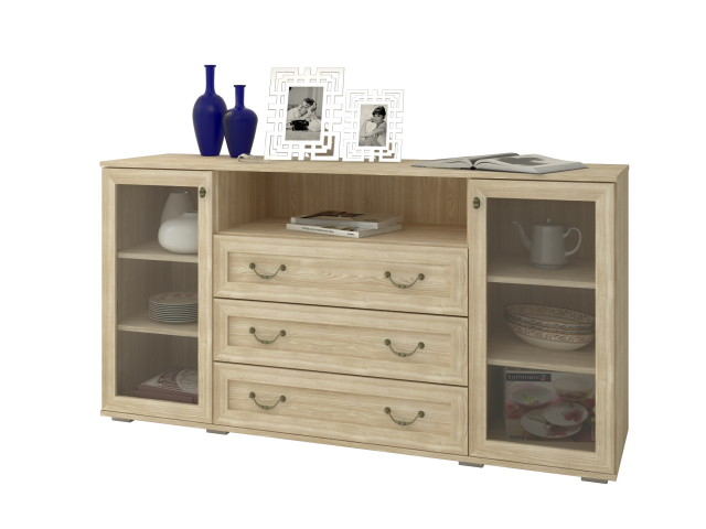 Тумба "Витраж-7" прозрачные стекла