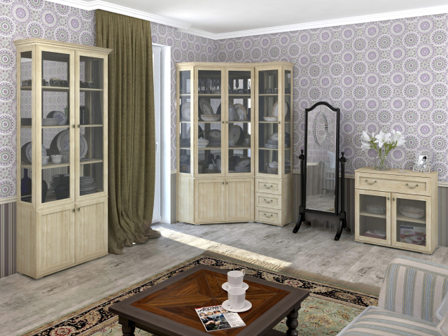 Набор "Витраж-8" прозрачные стекла