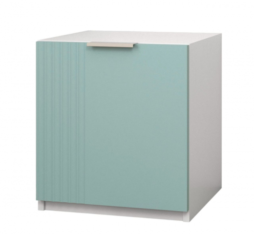 Тумба прикроватная "Марсель 1" белый/SF (СФ)-015 Ниагара